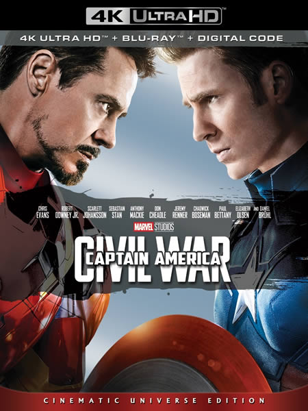 Captain America Civil War - Kaptan Amerika Kahramanların Savaşı (4K)